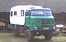 IFA W50 mit aufgesatteltem Tabbert