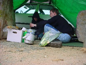 Die Crevetten schmecken trotzdem