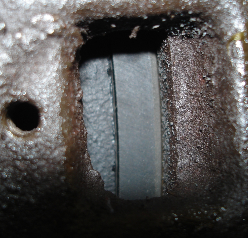 neue Sohlen f�r die Bremse